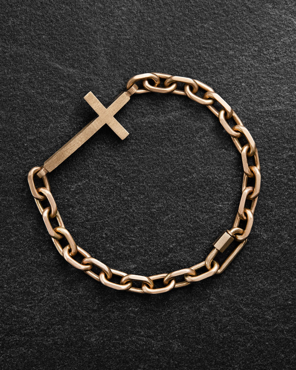 Bracciale STRENGTH OF FAITH (oro giallo 14k)