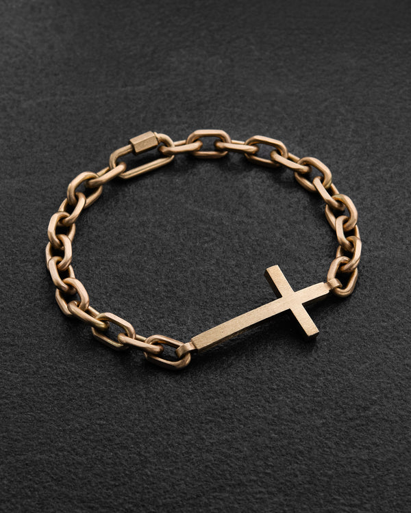 Bracciale STRENGTH OF FAITH (oro giallo 14k)