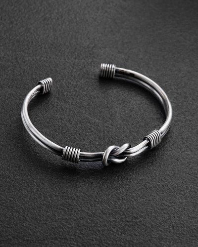 Brazalete de plata NODUS — imagen de producto 8