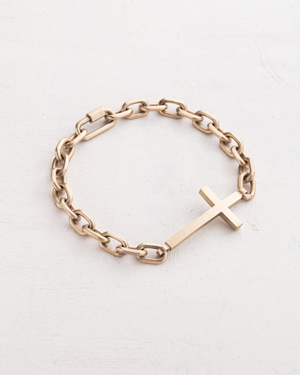 Bracciale STRENGTH OF FAITH (oro giallo 14k)
