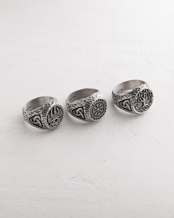 Silver ring YGGDRASIL - TREE OF LIFE