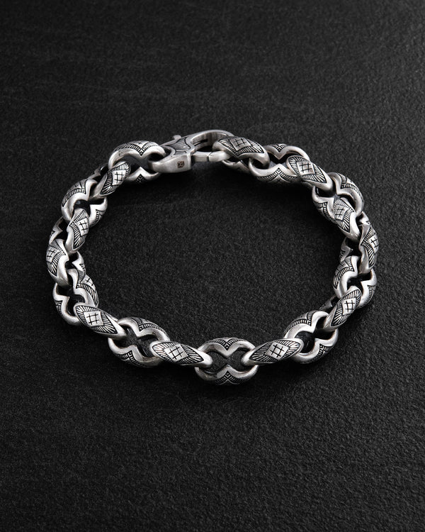 Silver bracelet VALOR