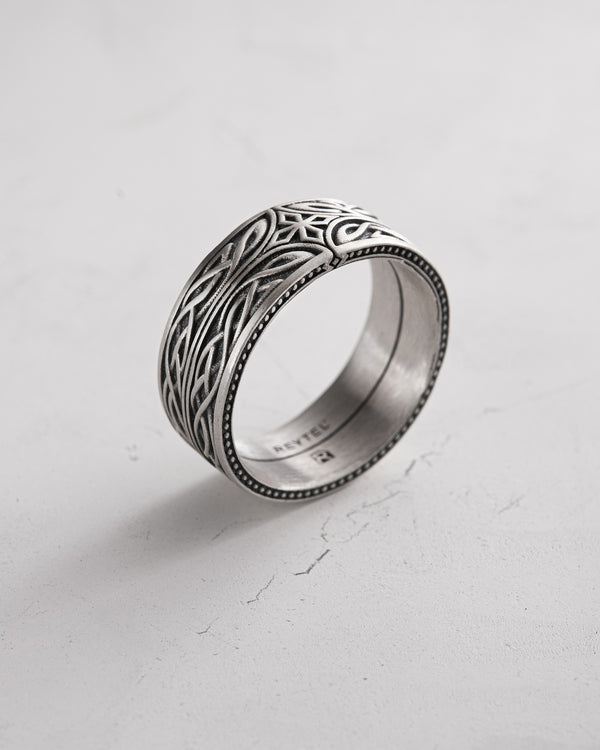 Silver ring ELVEN STAR