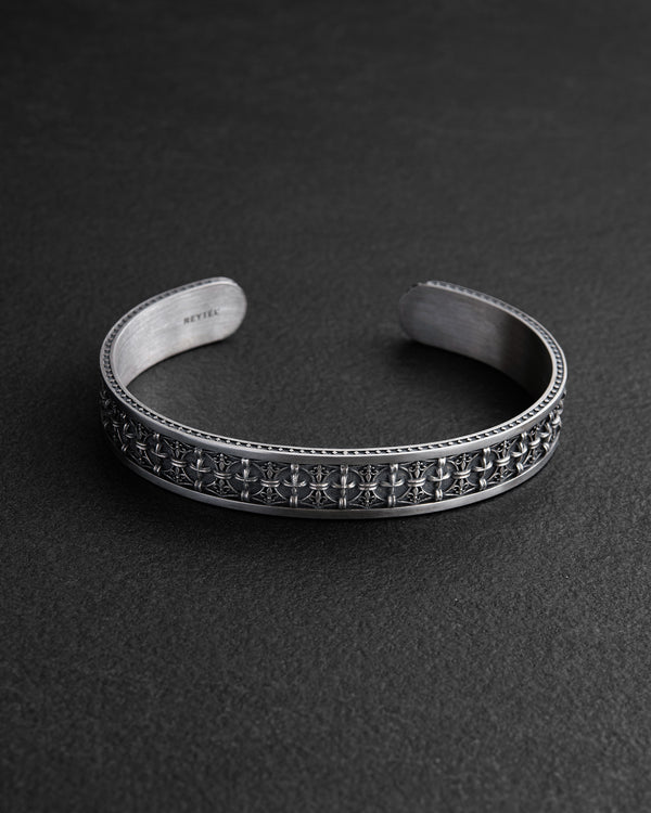 Silver bangle TRACERY