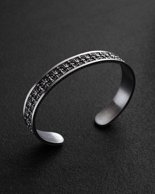 Silver bangle TRACERY
