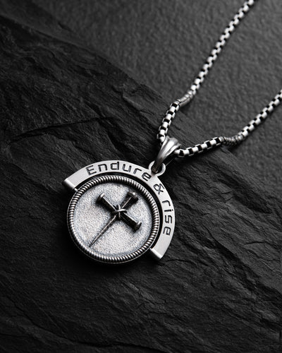 Pendentif en argent BETENDE HÄNDE