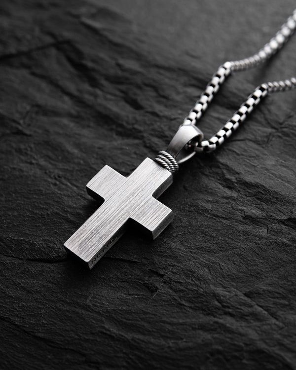 FONTE croce in argento