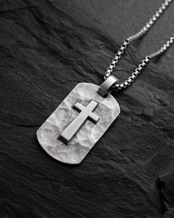 Ciondolo in argento CROCE DELLA SALVEZZA