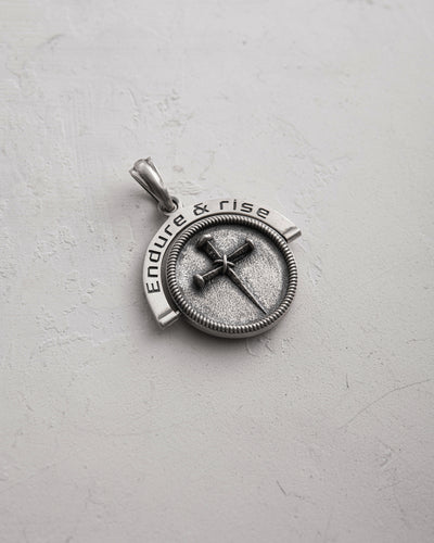 Pendentif en argent BETENDE HÄNDE