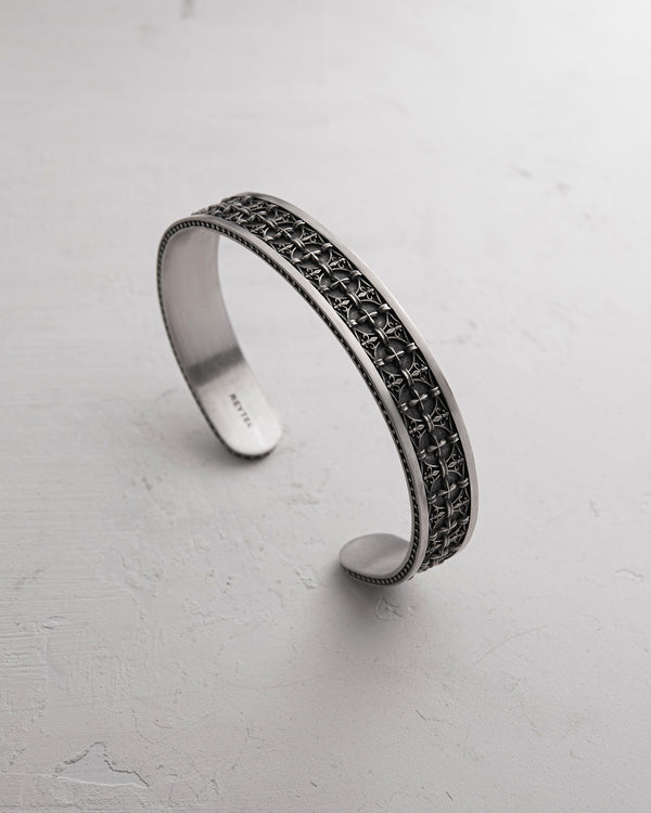 Silver bangle TRACERY