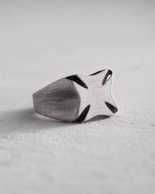 Silver ring SENTINEL
