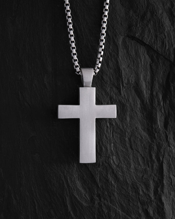 Silver cross CRISTO REDENTOR