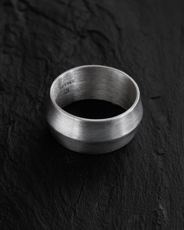 Silver ring RIDGE