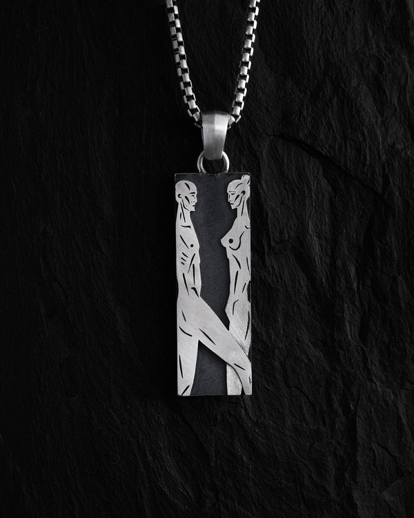 Silver pendant UNITY