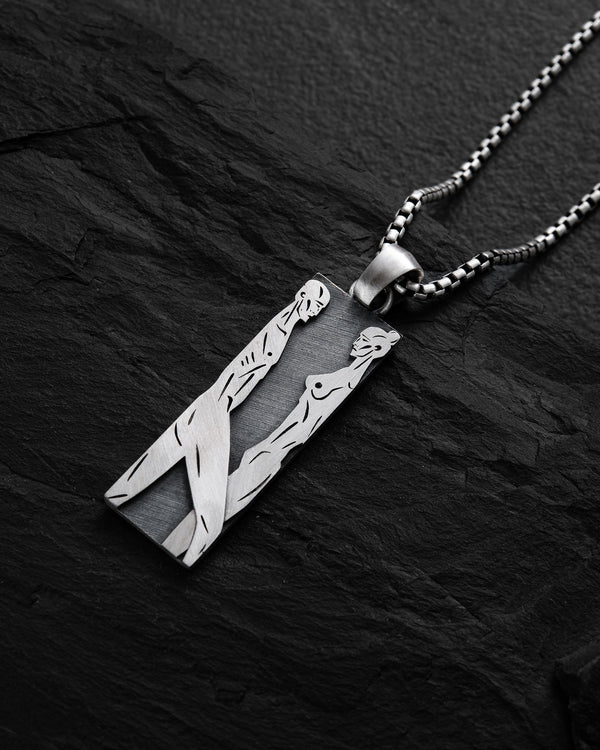 Silver pendant UNITY