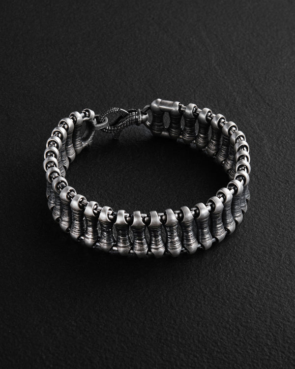 Silver bracelet COLUMN
