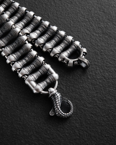 Silver bracelet COLUMN