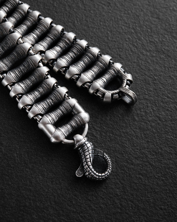 Silver bracelet COLUMN