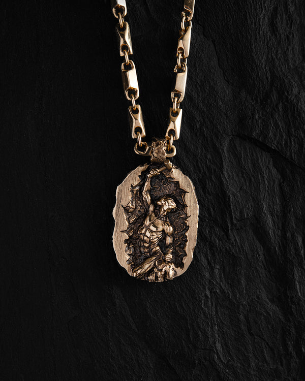 Pendant SELFMADE (14k yellow gold)
