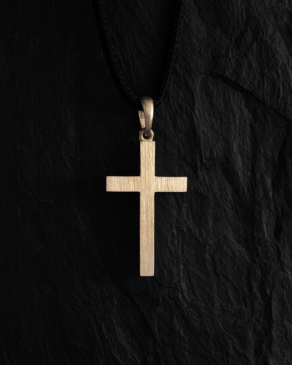 Kreuz KRUIS MINIMAL (14 Karat Gelbgold)