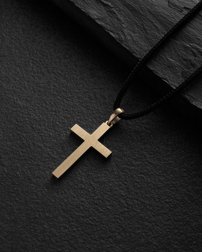 Cross KRUIS MINIMAL (14k yellow gold)