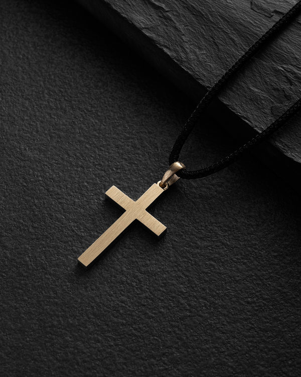 Kreuz KRUIS MINIMAL (14 Karat Gelbgold)