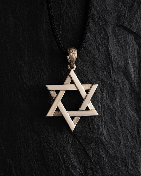 Anhänger MAGEN DAVID (14k Gelbgold)