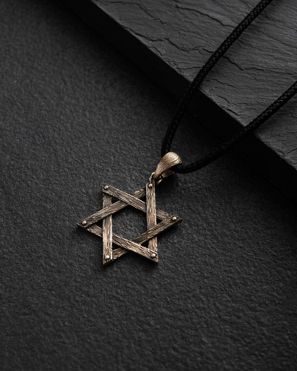 Anhänger MAGEN DAVID (14k Gelbgold)