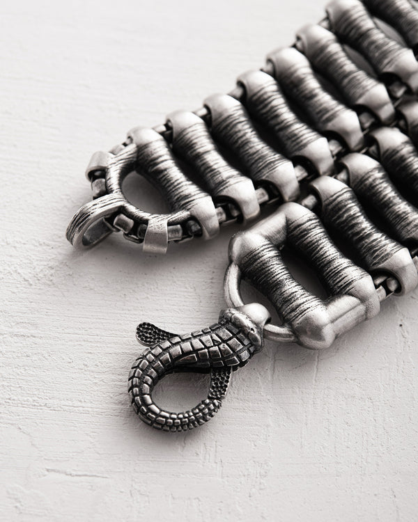 Silver bracelet COLUMN