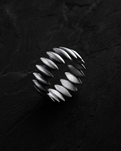 Silver ring INDOMITO