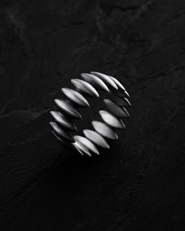Bague en argent INDOMITO
