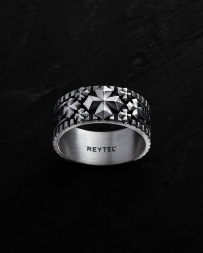 Silver ring CROSS PATTÉE