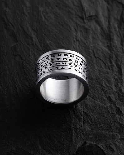 Silver ring MOOD