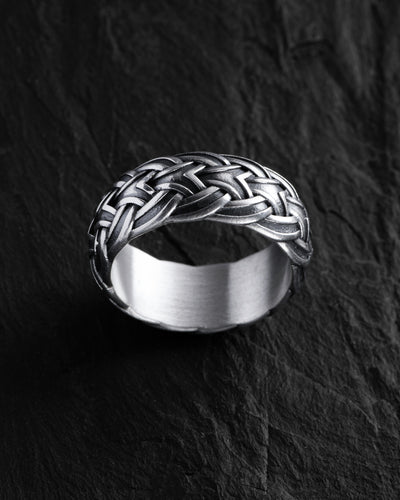 Silver ring FLETNING