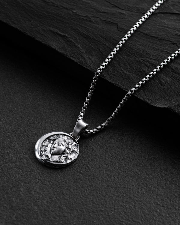 Silver pendant MOON