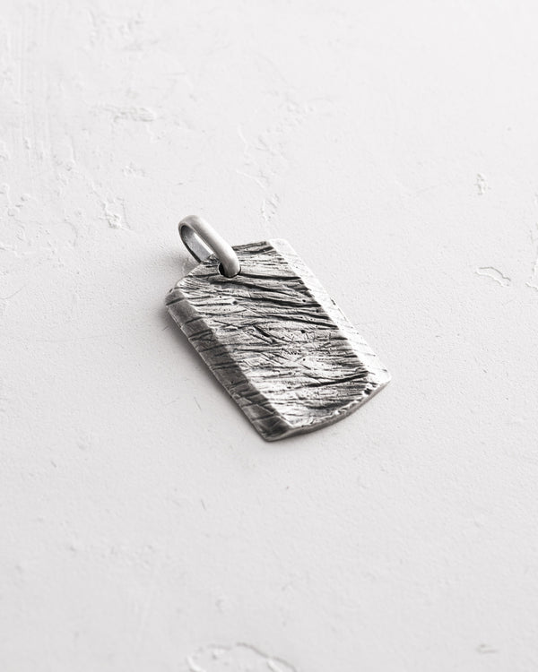 Silver dog tag SCAR