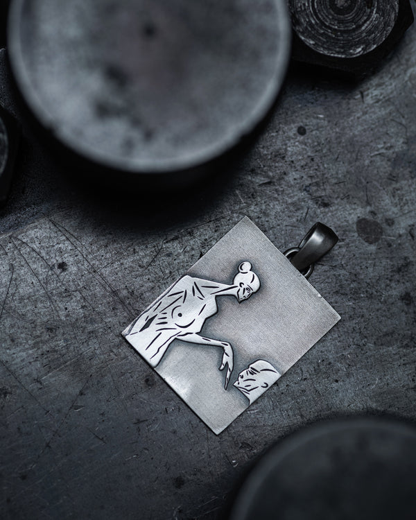 Silver pendant MY MISTRESS