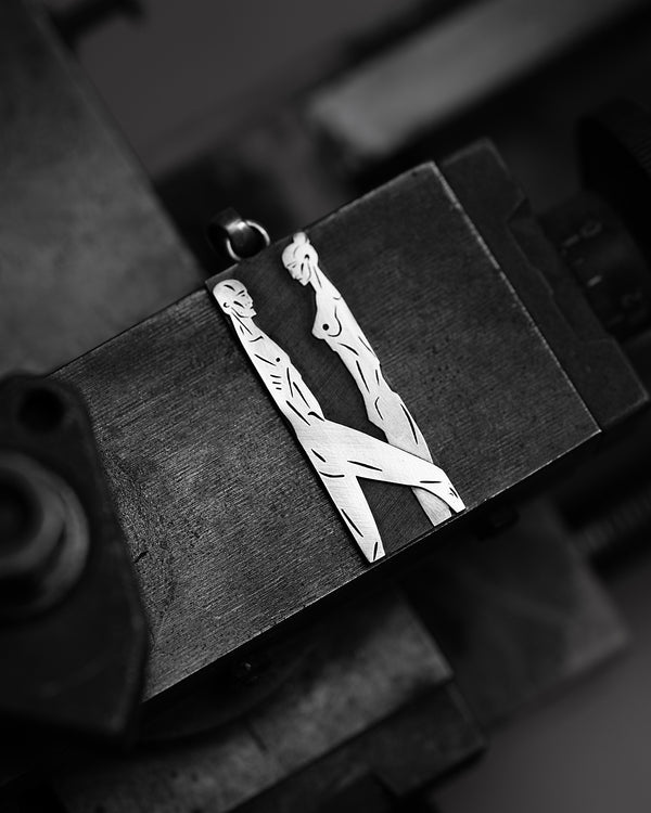 Silver pendant UNITY