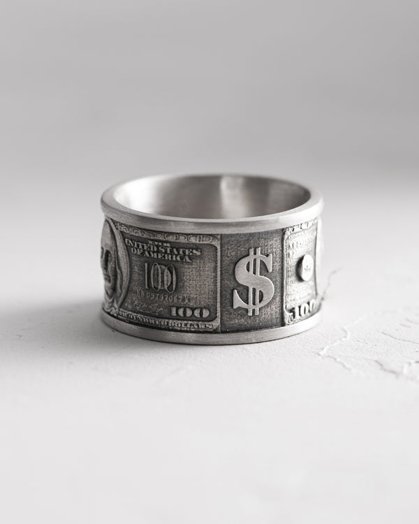 Silver ring BENJAMIN