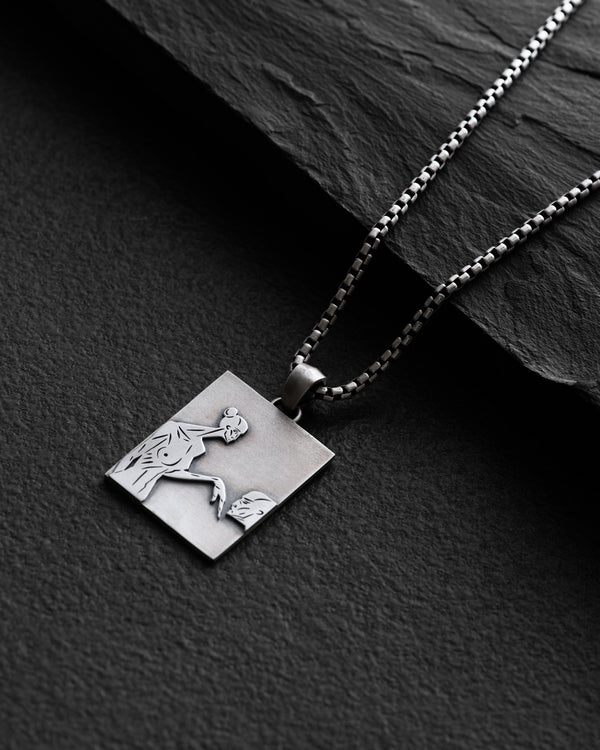 Silver pendant MY MISTRESS