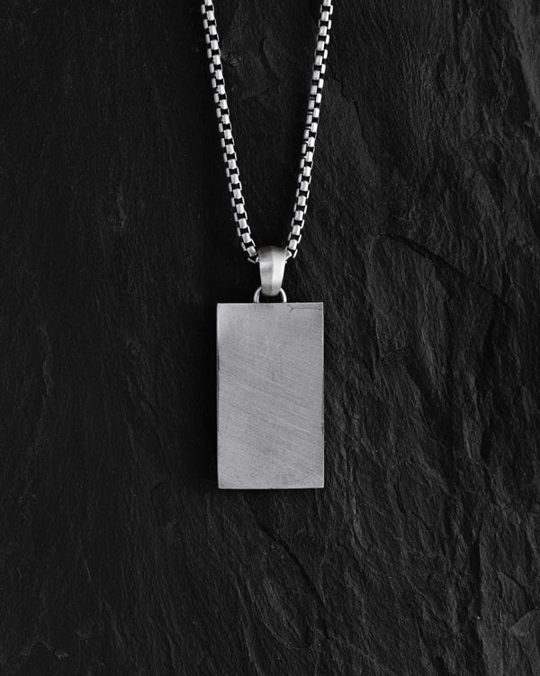 Silver pendant THE PUPPETEER