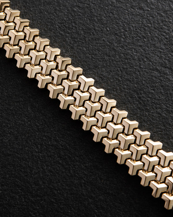 Bracelet DOOLHOF (14k yellow gold)