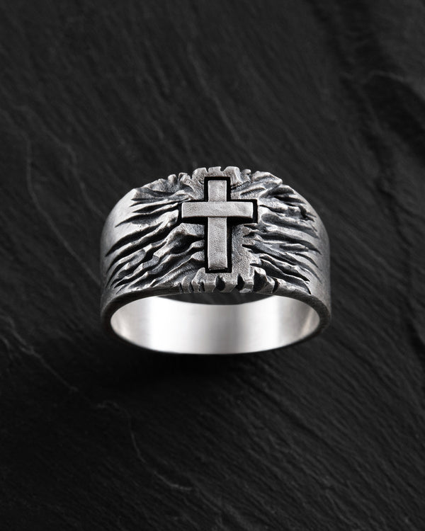 Silver ring IN FIDE