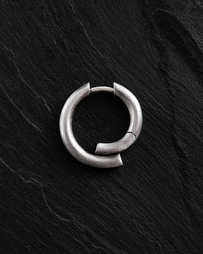 Silver hoop earring VALG mini