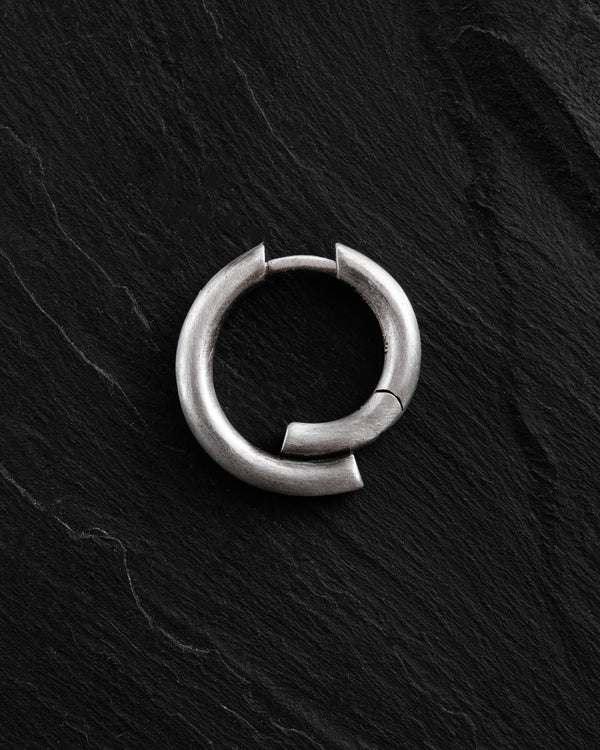 Silver hoop earring VALG mini