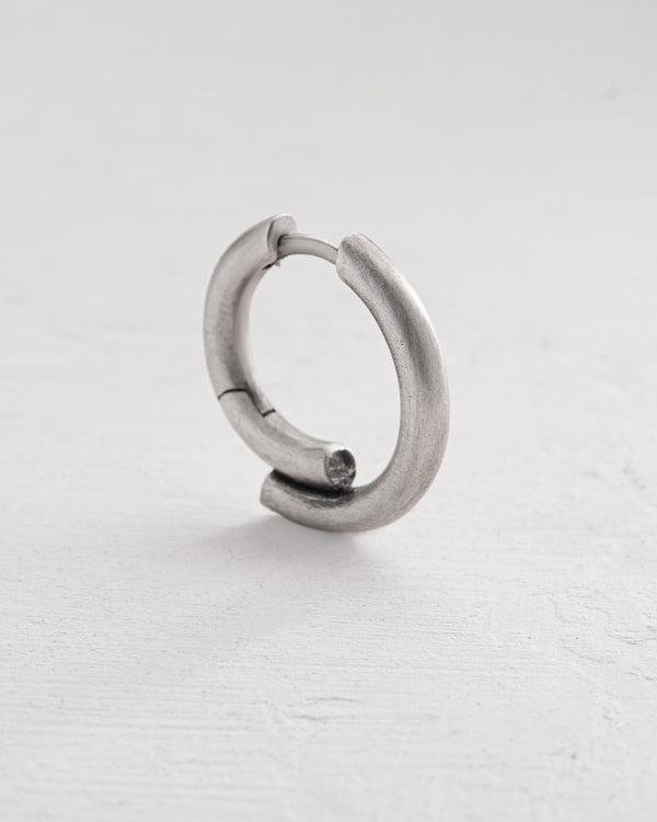 Silver hoop earring VALG mini