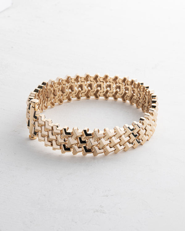Bracelet DOOLHOF (14k yellow gold)