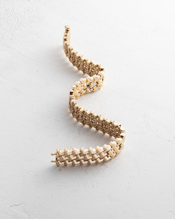 Bracelet DOOLHOF (14k yellow gold)