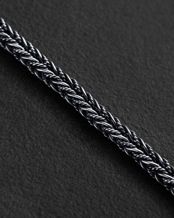 Silver bracelet INTRECCIO