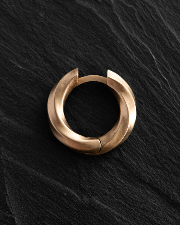 Earring - ring VIR (14k yellow gold)
